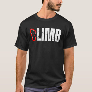 Camiseta Montanhas Mo do Carabineiro do Climer do CLIMB Roc