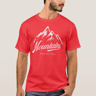 Camiseta Montanhas Mover Minha Alma