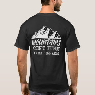 Camiseta Montanhas Não Arrancam As Áreas De Morro