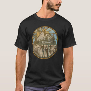 Camiseta Montanhas Natureza da Caverna de Mammoth Kentucky