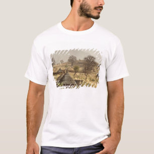 Camiseta Montanhas Nuba, aldeia de Nugera