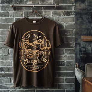 Camiseta Montanhas Orophile da Vintage Exterior