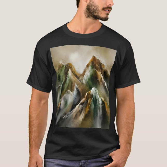 Camiseta Montanhas Pintadas (Frente)