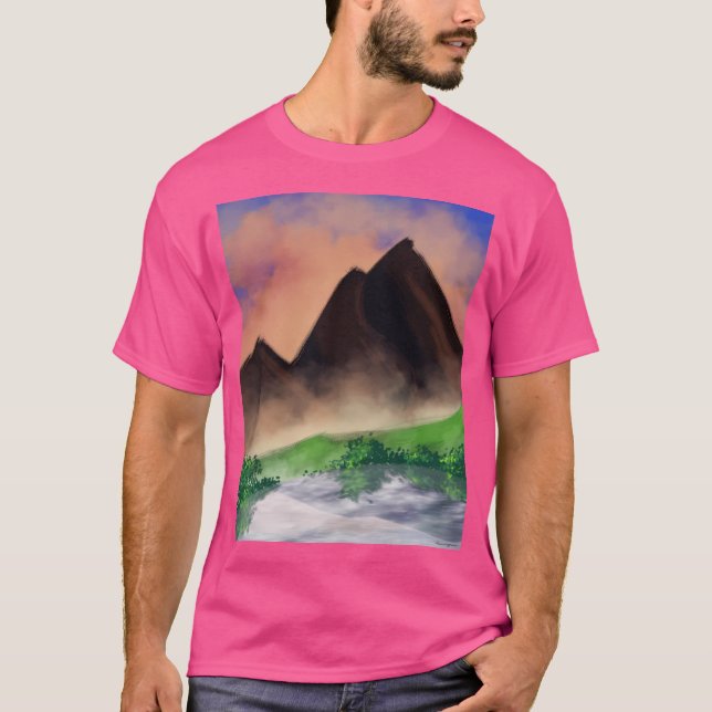 Camiseta Montanhas por Riverside Ative (Frente)