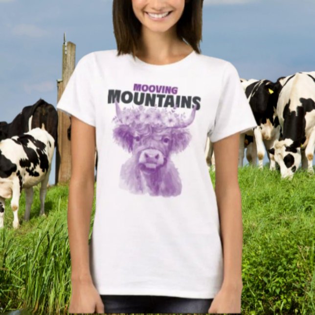 Camiseta Montanhas que se Movem (Criador carregado)