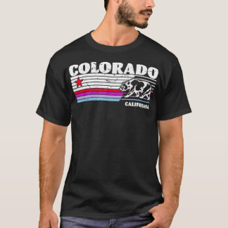 Camiseta Montanhas Retrô Colorado Natureza Caminhada Vintag