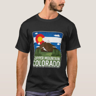 Camiseta Montanhas Rochosas do Colorado, Colheita de Cobre 