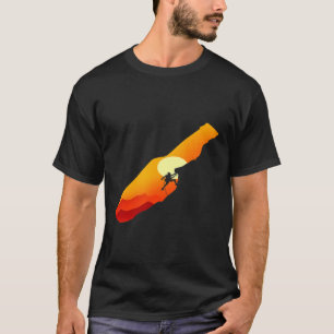 Camiseta Montanhas Rochosas Subindo Montanhas Subindo Escal