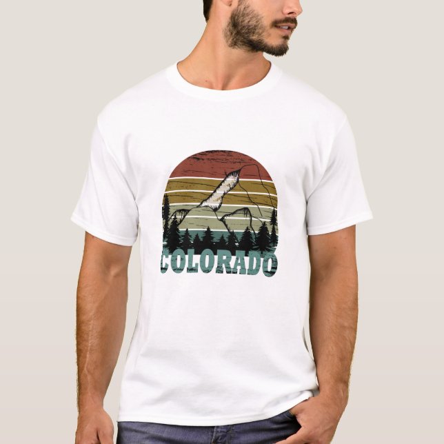 Camiseta Montanhas Rocky Colorado (Frente)