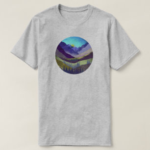Camiseta Montanhas roxas Majestade