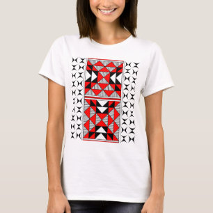 Camiseta Montanhas Sagradas em Vermelho