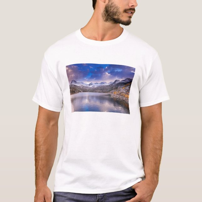Camiseta Montanhas Sierra Nevada, Outono, CA (Frente)
