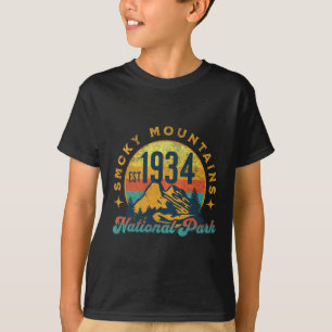 Camiseta Montanhas Smoky Natureza Montanhas Caminhadas Ao A