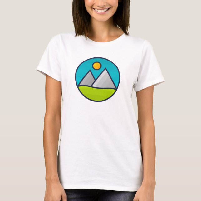Camiseta Montanhas T-Shirt (Frente)