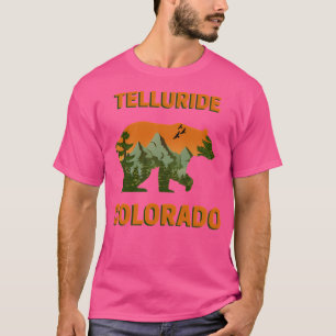 Camiseta Montanhas Telluride Colorado - Bear Landscape Acti