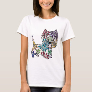 Camiseta Montanhas Terrier branco ocidentais - t-shirt