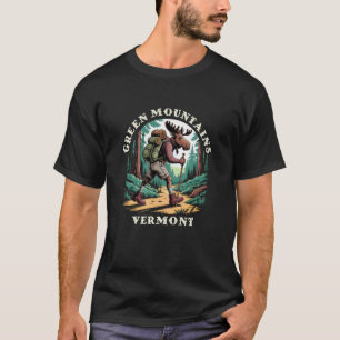 Camiseta Montanhas Verdes Vermont VT Montanhas Trilha para 
