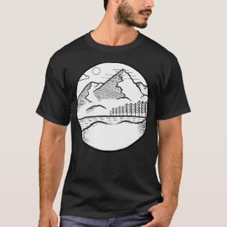 Camiseta Montanhas Vista Ativa