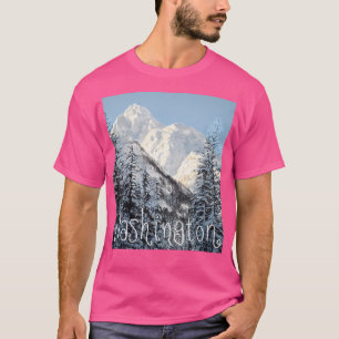 Camiseta Montanhas Washington Das Cascades Norte Ativas