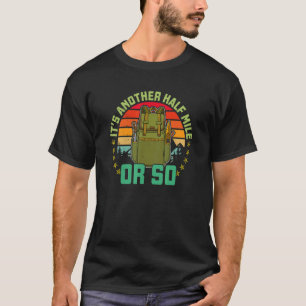 Camiseta Montanheira de escuta de caminhada na Áustria