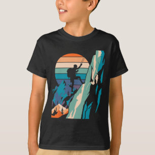 Camiseta Montanhista Engraçado Rock Climbing Bouldering Eu