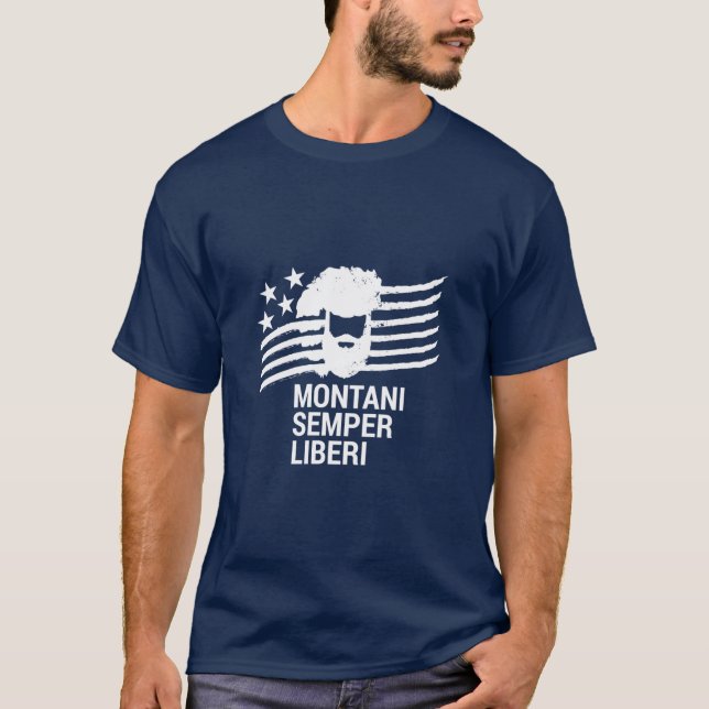 CAMISETA MONTANI SEMPER LIBERI (Frente)