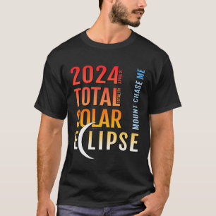 Camiseta Montar Chase Maine ME Eclipse Total do Sol 2024 5