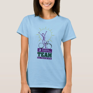 Camiseta Montar para uma cura (fêmea)