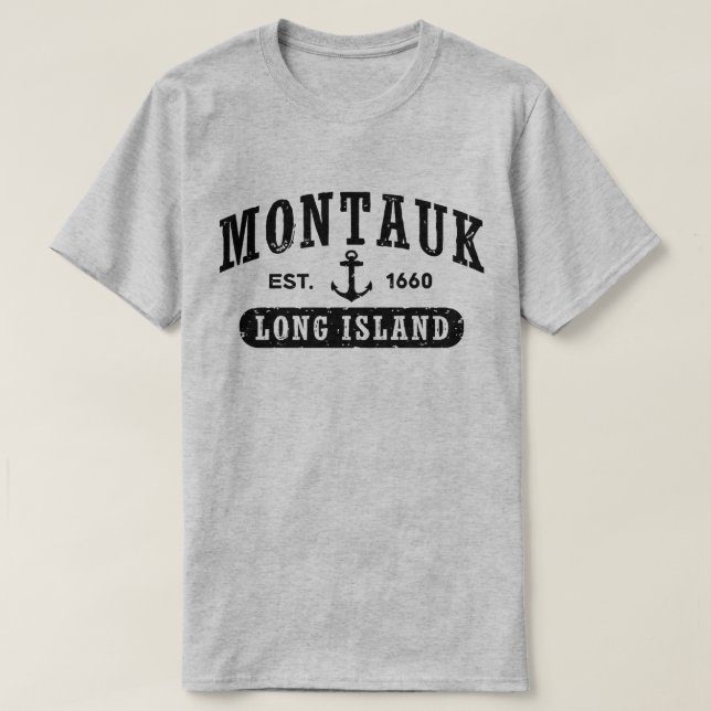 Camiseta Montauk Long Island (Frente do Design)