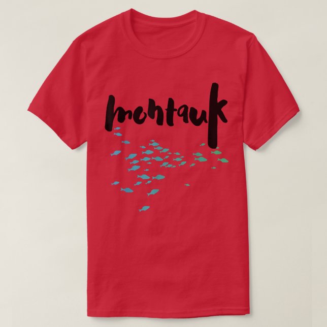 Camiseta Montauk, Nova Iorque (Frente do Design)