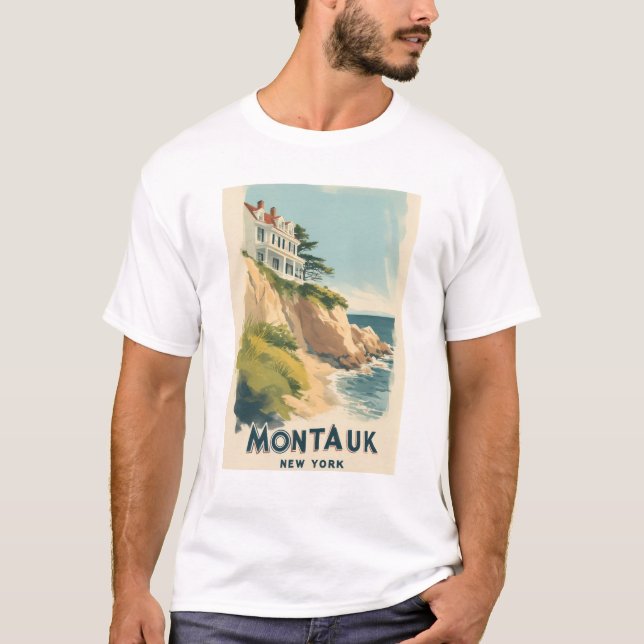 Camiseta Montauk Nova York (Frente)