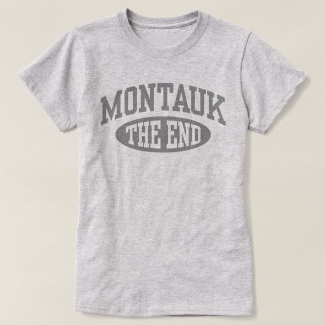 Camiseta Montauk O Fim (Frente do Design)