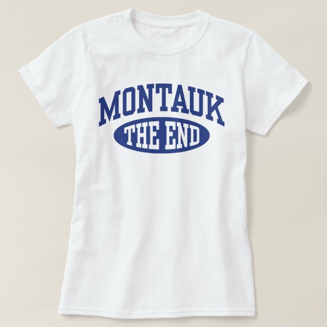 Camiseta Montauk O Fim (Frente do Design)