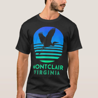 Camiseta Montclair Virginia Heron Blue Sunset