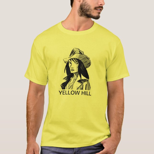 Camiseta Monte amarelo (Frente)