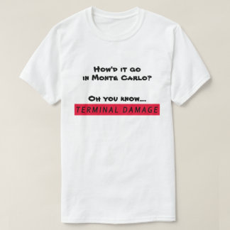 Camiseta Monte Carlo - Danos nos terminais