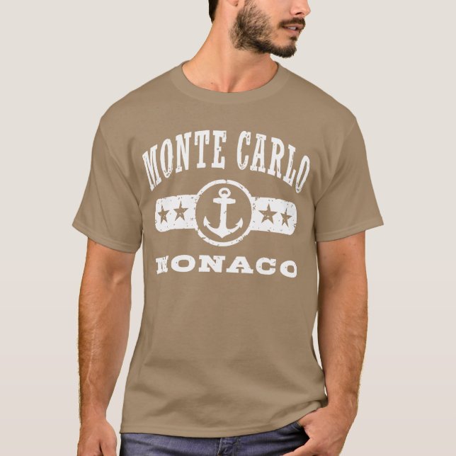 Camiseta Monte Carlo Mônaco T-Shirt (Frente)