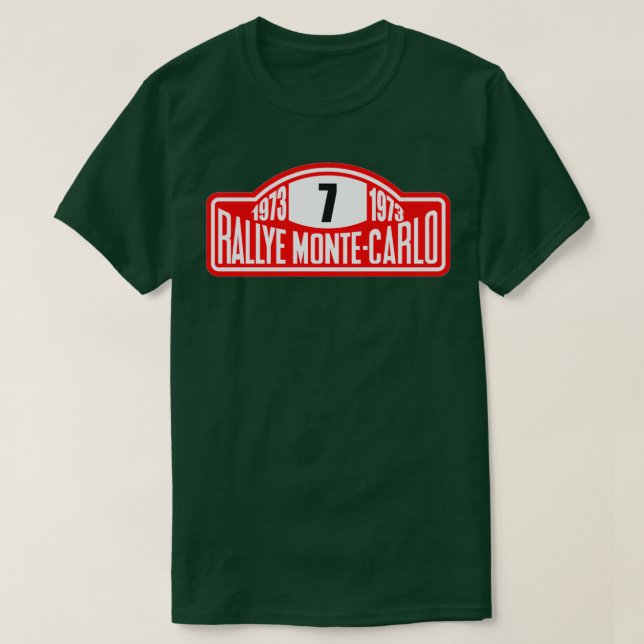 Camiseta Monte Carlo Rally (Frente do Design)