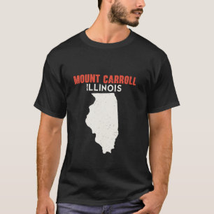 Camiseta Monte Carroll Illinois EUA State America Viagem Il