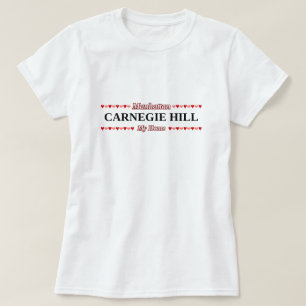 Camiseta MONTE de CARNEGIE - minha casa - Manhattan, NYC