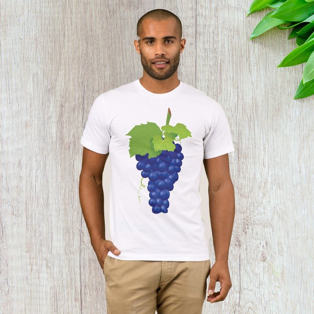 Camiseta Monte de Uvas Mens T-Shirt (Criador carregado)