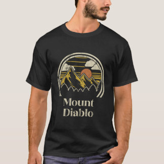 Camiseta Monte Diablo Monta Califórnia Andando ao ar livre
