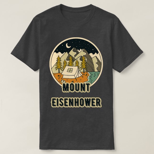 Camiseta Monte Eisenhower (Frente do Design)