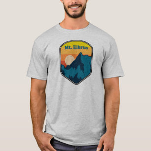Camiseta Monte Elbrus Rússia Nascer do Sol