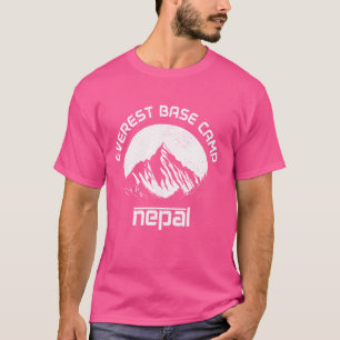 Camiseta Monte Everest Nepal Himalaia Montanhista Montanha