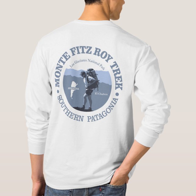 Camiseta Monte Fitz Roy Trek (Verso)