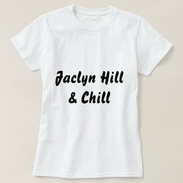 Camiseta Monte & frio de Jaclyn (Frente do Design)
