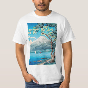Camiseta Monte Fuji do lago Yamanaka por Hiroaki Takahashi