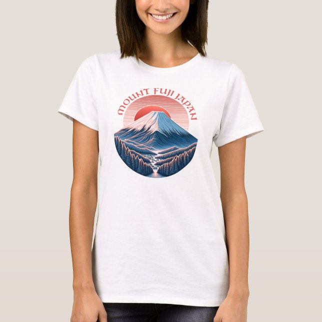 Camiseta Monte Fuji Japão (Frente)