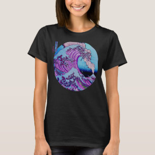 Camiseta Monte Fuji Japonês Onda Fora De Kanagawa Japonês